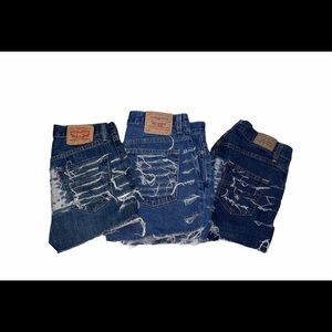 Medium Distressed Vintage Shorts